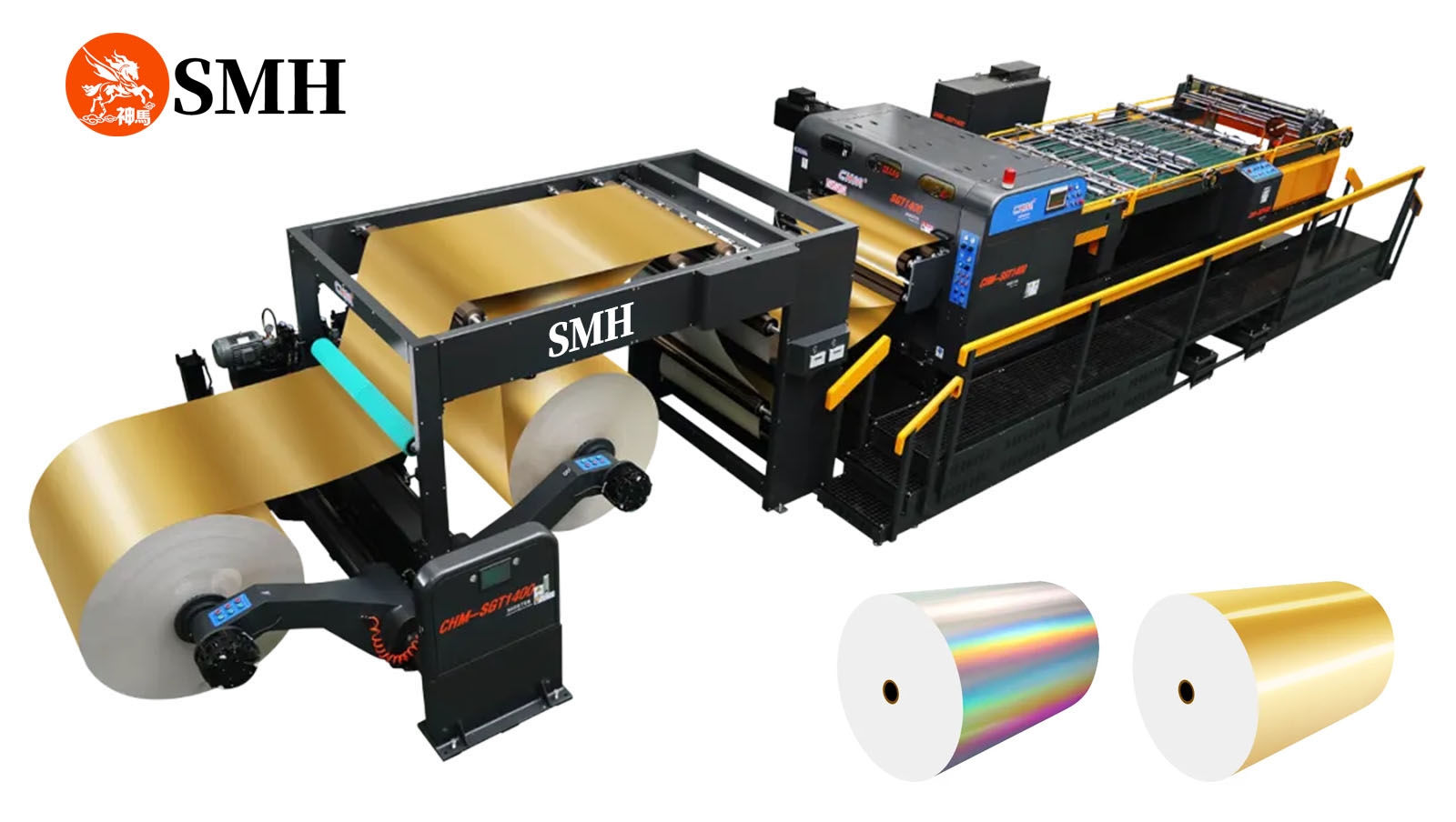 gold card paper roll sheeter machine